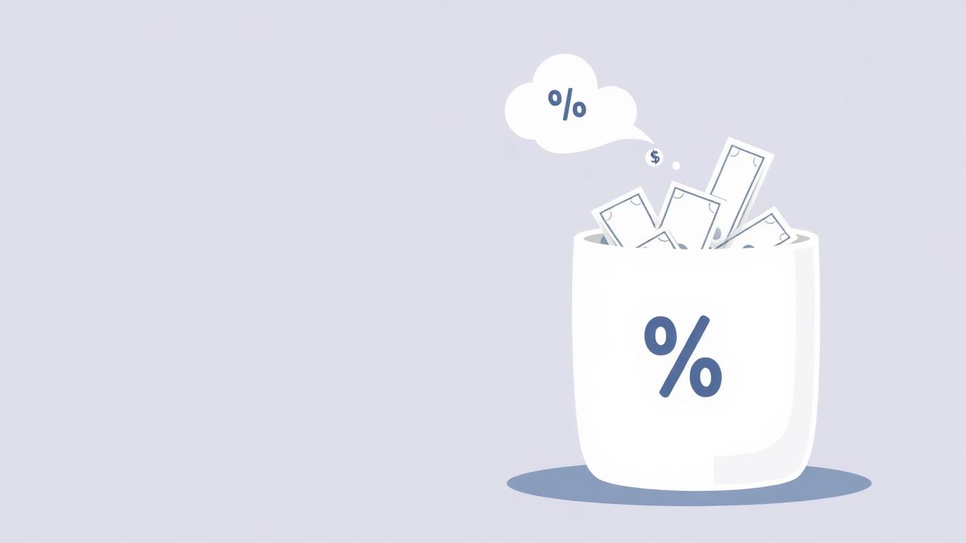 Leaking bucket representing fees reducing returns