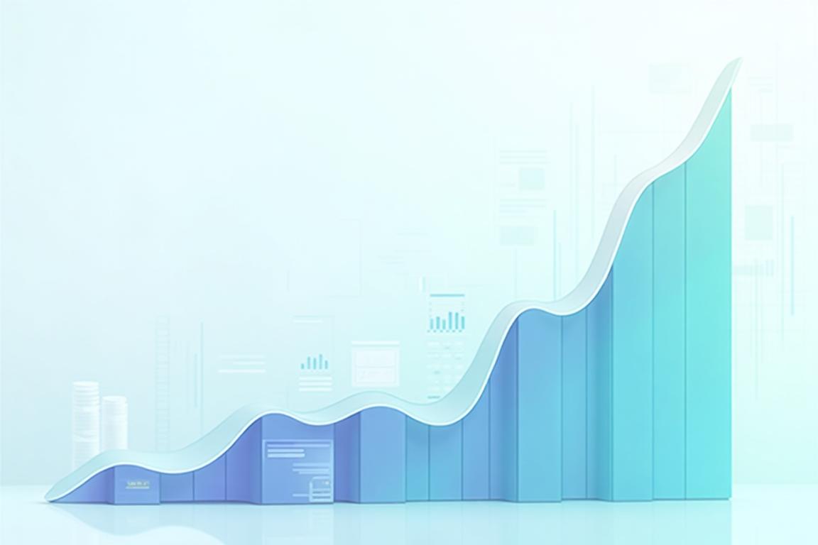Illustration of money compounding over time